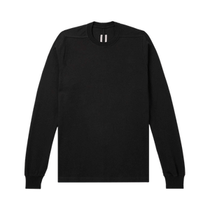Rick Owens Short Crewneck Long-Sleeve T-Shirt 'Black'