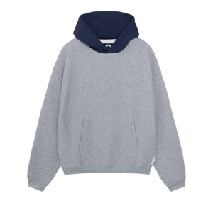 Stussy Two Tone Hoodie 'Grey Heather'