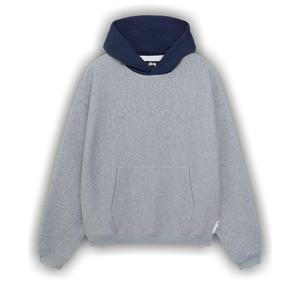 Stussy Two Tone Hoodie 'Grey Heather'