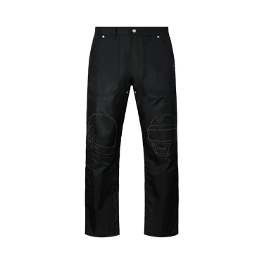Pleasures Helmets Nylon Work Pants 'Black'