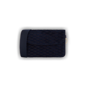 Kith Monogram Suede Envelope K20 Bag 'Ink'