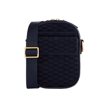 Kith Monogram Suede Passenger K15 Bag 'Ink'
