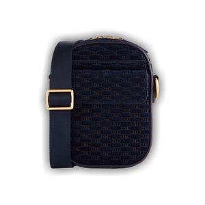 Kith Monogram Suede Passenger K15 Bag 'Ink'