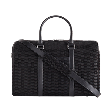Kith Monogram Suede Traveler K40 Bag Black 'Ink'