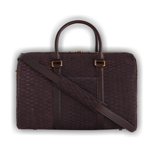 Kith Monogram Suede Traveler K40 Bag 'Incognito'