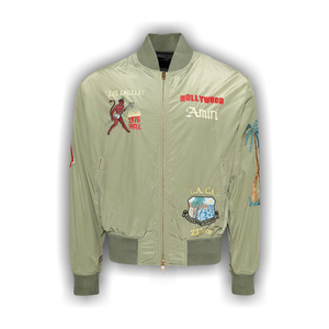 Amiri Sinners Bomber 'Olive'