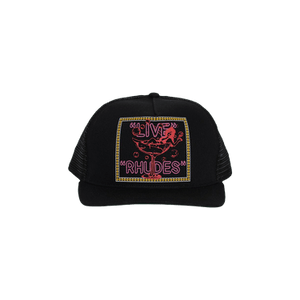 Rhude Live Rhudes Trucker Hat 'Black'