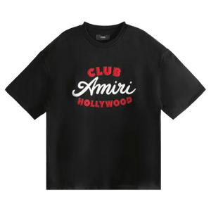 Amiri Club Oversized Tee 'Black'