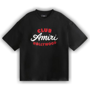Amiri Club Oversized Tee 'Black'