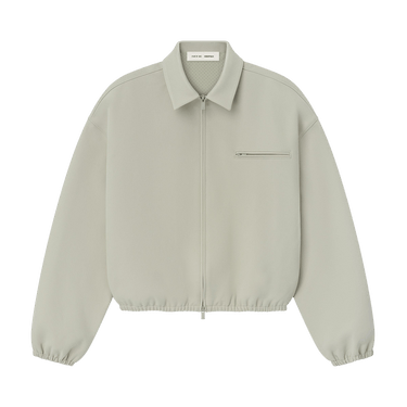 Fear of God Essentials Bonded Canvas Jacket 'Abbey Stone'