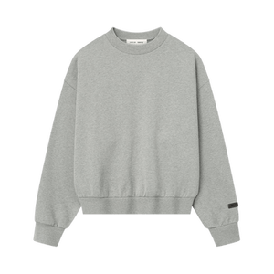 Fear of God Essentials Classic Fleece Crewneck 'Concrete Heather'