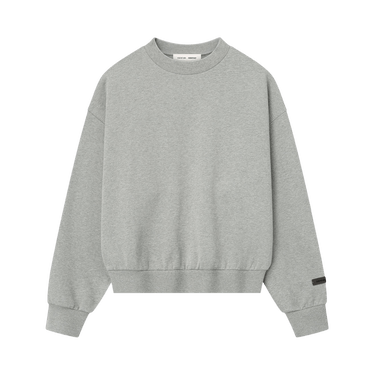 Fear of God Essentials Classic Fleece Crewneck 'Concrete Heather'