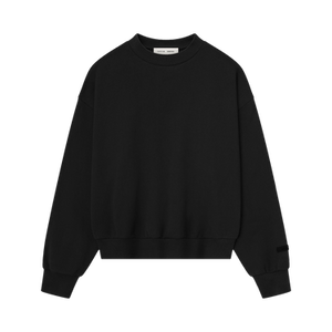 Fear of God Essentials Classic Crewneck Sweatshirt 'Jet Black'