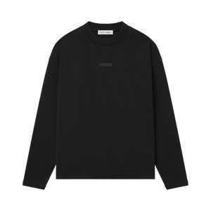 Fear of God Essentials Classic Long Sleeve Tee 'Jet Black'