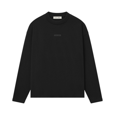 Fear of God Essentials Classic Long Sleeve Tee 'Jet Black'