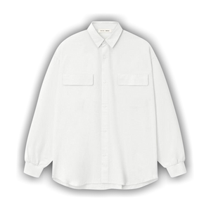 Fear of God Essentials Oxford Shirt 'Cloud White'