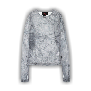 Air Jordan Mesh Long-Sleeve 'Dark Smoke Grey'