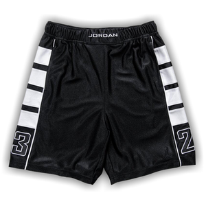 Air Jordan Brooklyn Cat Scratch Shorts 'Black/White/Black'