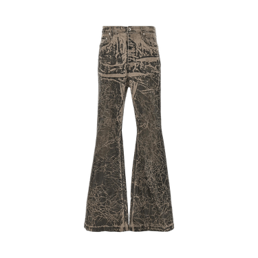 Rick Owens DRKSHDW Bolan Bootcut 'Black Washed Foil'
