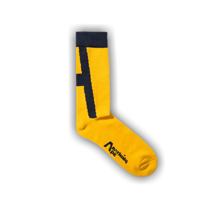 BAPE x Kazuki Kuraishi A Logo Socks 'Yellow'