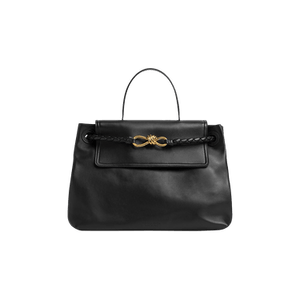 Bottega Veneta Andiamo Top Handle Bag 'Black/Brass'