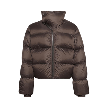 Rick Owens Woven Down Jacket 'Dark Dust'
