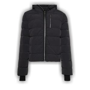 Rick Owens Hooded Puffer Jacket 'Black'