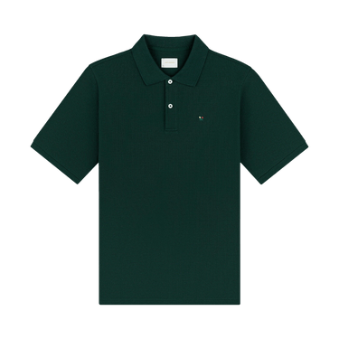 Aimé Leon Dore Crest Piqué Polo 'Pine Grove'