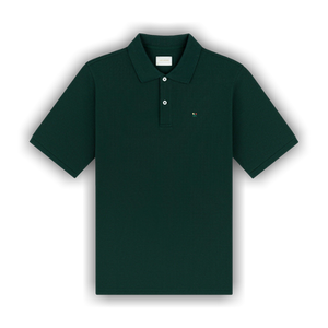 Aimé Leon Dore Crest Piqué Polo 'Pine Grove'