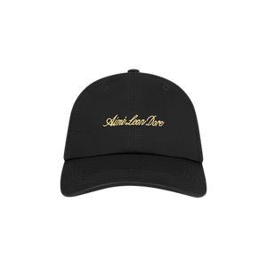 Aimé Leon Dore Washed Script Hat 'Jet Black'