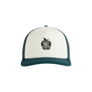 Kith Poly Foam Apple Crest Embroidery Nolan Trucker Hat 'Stadium'