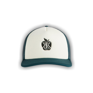 Kith Poly Foam Apple Crest Embroidery Nolan Trucker Hat 'Stadium'