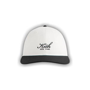 Kith Twill Two Tone New York Script Aaron Cap 'Black'