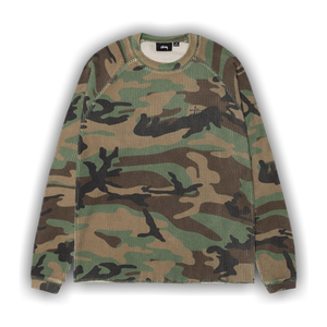 Stussy Basic Thermal 'Woodland Camo'