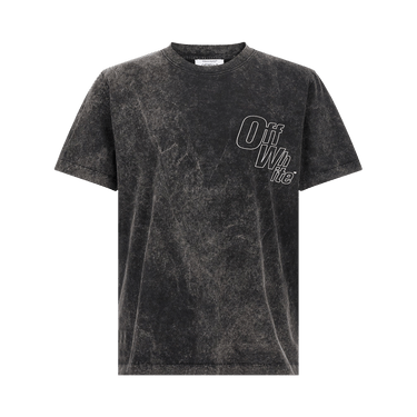 Off-White Outline Arrow Slim Short-Sleeve Tee 'Vintage Black'