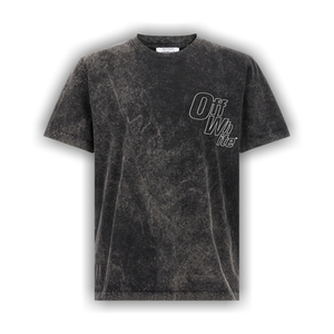 Off-White Outline Arrow Slim Short-Sleeve Tee 'Vintage Black'