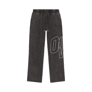 Off-White Outline Arrow Sweatpants 'Vintage Black'
