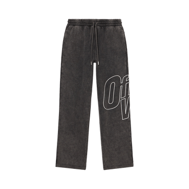 Off-White Outline Arrow Sweatpants 'Vintage Black'