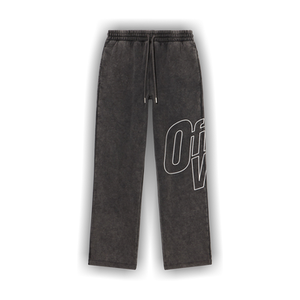 Off-White Outline Arrow Sweatpants 'Vintage Black'