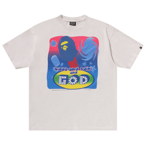 BAPE x SAINT Mxxxxxx God Tee Mens 'White'