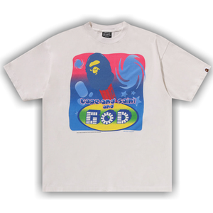 BAPE x SAINT Mxxxxxx God Tee Mens 'White'