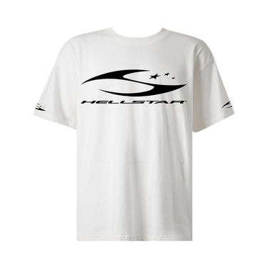 Hellstar H Cursive Logo T-Shirt 'White'