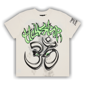 Hellstar Reach Your Inner Peace Yoga T-Shirt 'White'