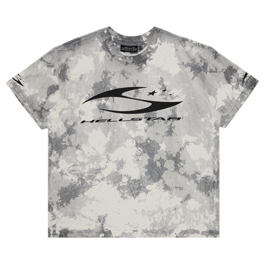 Hellstar H Cursive Logo T-Shirt 'Grey'