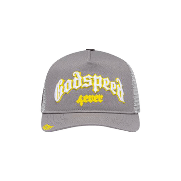 Godspeed Forever Trucker Hat 'Grey/Yellow'