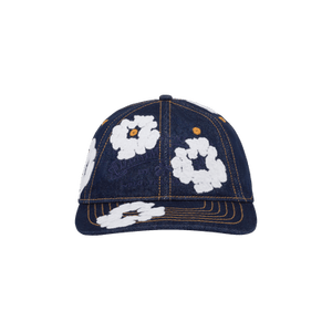 Denim Tears Denim Cotton Wreath Cap 'Washed Indigo'