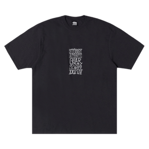 Stussy Authentic Gear Tee Pigment Dyed 'Faded Black'