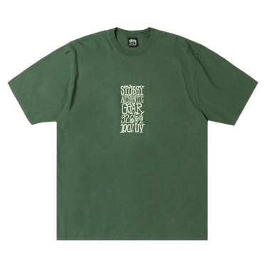 Stussy Authentic Gear Tee Pigment Dyed 'Pine'