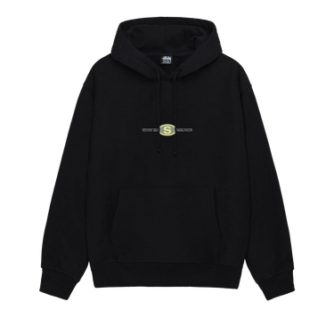 Stussy Worldwide Dot Hoodie 'Black'