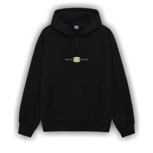 Stussy Worldwide Dot Hoodie 'Black'